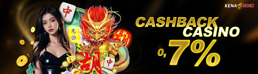 CASHBACK LIVECASINO 0.7% 