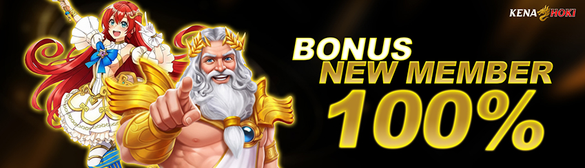 BONUS NEW MEMBER 100%